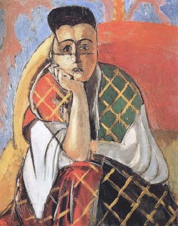 Henri Matisse Woman with a Veil (mk35) oil painting image